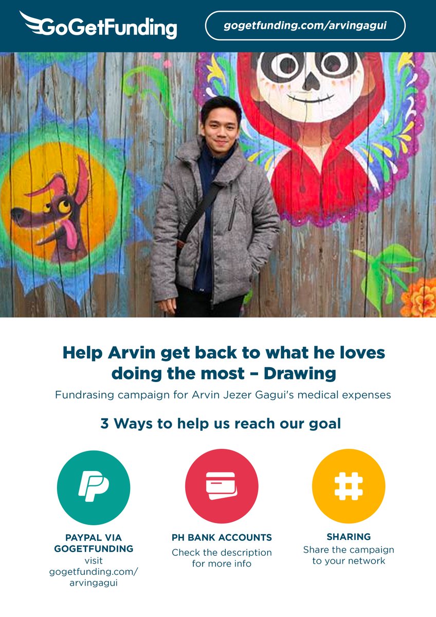 kvpngk's tweet image. We are helping our friend Arvin Jezer Gagui to raise funds for his Medical Expenses. To know more about his story and condition please visit: gogetfunding.com/arvingagui 

Please support us by donating and retweeting this post! Thank you everyone!