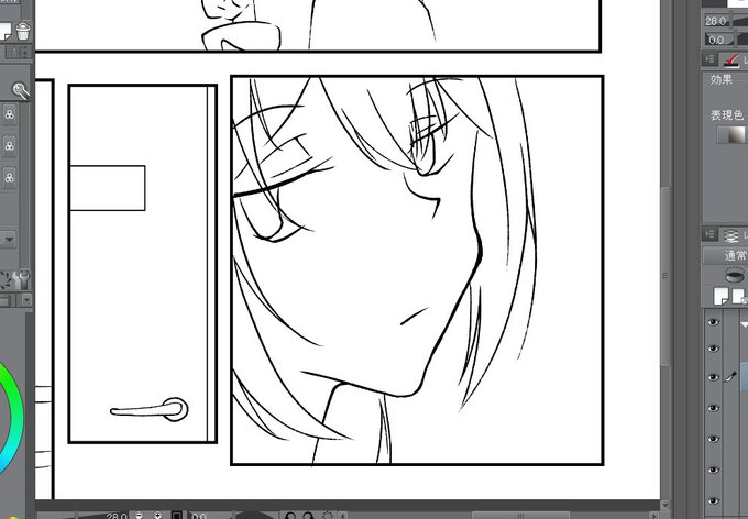 今描いてる中で一番好きな表情ののあにゃん。 