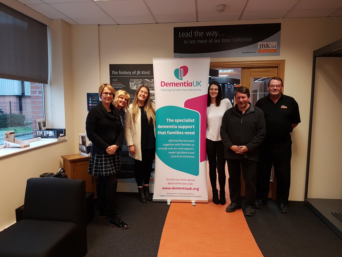 This afternoon we’ve been finding out more about the new charity we’ll be supporting @DementiaUK and the great work their #AdmiralNurses do.  More news to follow soon ...
