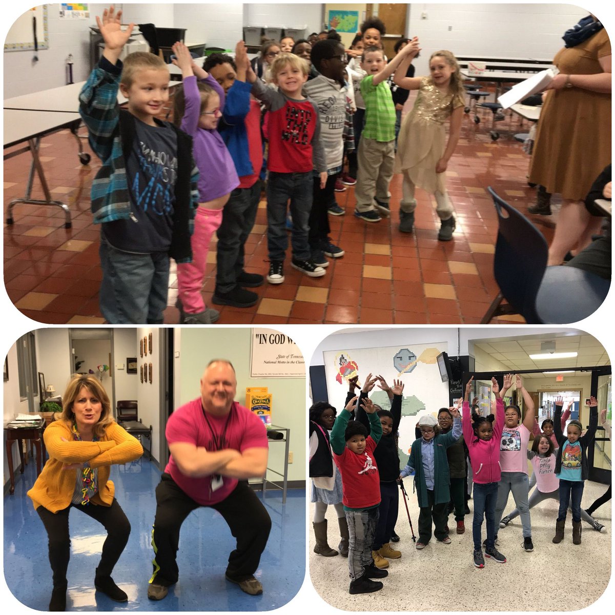 JustJulieD1's tweet image. 100th day fitness fun @JBESBears ! @goblue752004 @APofJBES @Keipace @cjmarczak @Champion4Chldrn #growmaury #BEARific