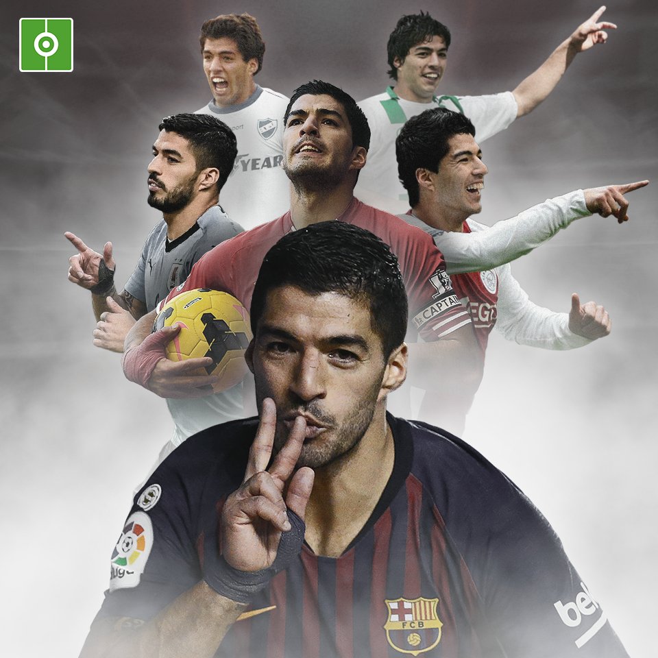 Happy birthday to FC Barcelona striker Luis Suarez, who turns 32 today!      