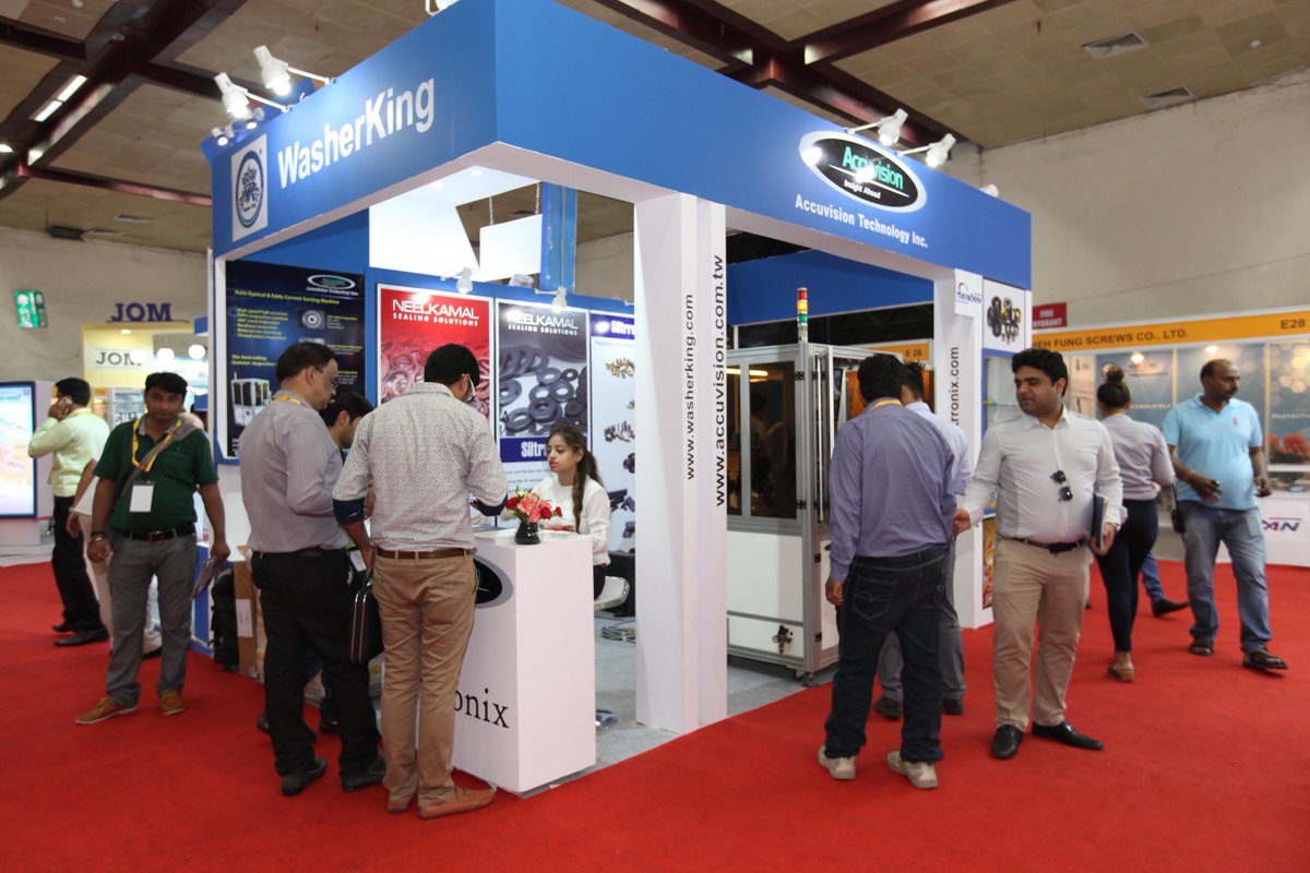 FastenerFairIn's tweet photo. #TBT Throwback Thursday to a successful 6th edition of Fastener Fair India

Join us for the 7th Edition of FFI in Mumbai, India. Gates open on 25th. This 2 Day Exhibition will witness industry leaders from the dynamic #Fastener &amp; #FixingTechnology Industry. https://t.co/t3eBzhxRyv