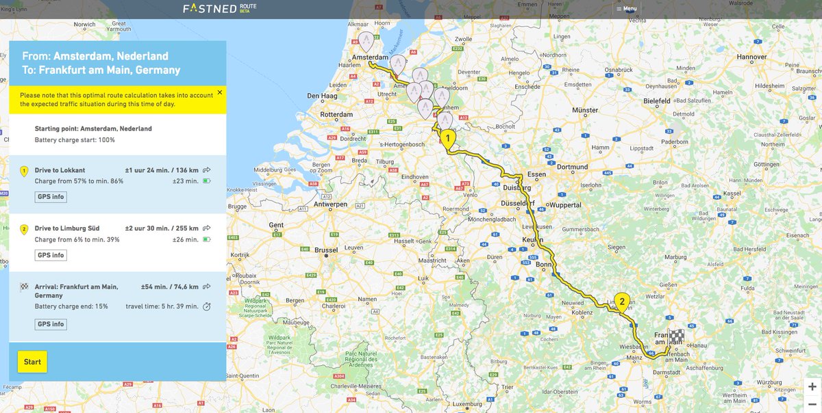 Fastned's tweet photo. How can we improve our routeplanner? What features do you miss? All suggestions welcome 🤓 https://t.co/cwdjP3dVlg https://t.co/9DrIJl7TW4