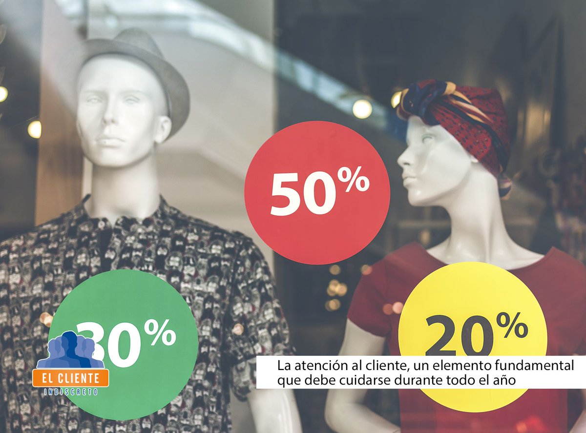 El servicio que presta el personal de nuestro establecimiento es fundamental en el periodo de rebajas. 🛍️

En nuestro blog te contamos por qué un proyecto de Mystery Shopping puede ayudarte en esta época tan crucial para tu negocio 👉  buff.ly/2R6Q1rj