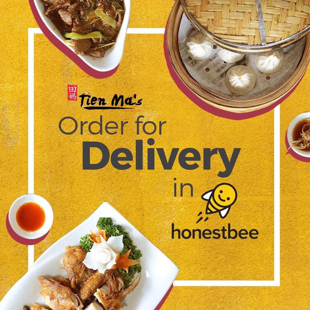 tienmas's tweet photo. Order your favorite Tien Ma’s authentic Taiwanese dishes for delivery through Honestbee! .
.
#tienmas #tienmasph #taiwanesecuisine #honestbee #honestbeeph #yummyph #taiwanesefood #fooddelivery https://t.co/4KEcKK0cfa