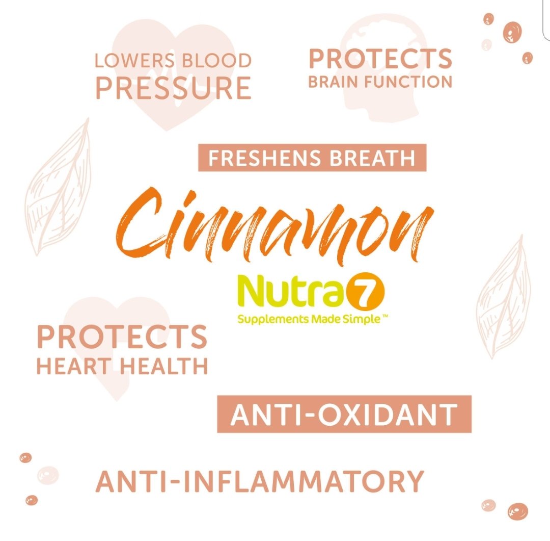 Nutra_7's tweet photo. #cinnamon #oneofthe7 #antioxidants #antiinflammatory lowers #BloodPressure protects #BrainFunction #HeartHealth #vegan #vegans 
It helps in relieving the symptoms of colds, influenza, sore throat, and congestion.#ThursdayThoughts #thursdaymorning #facts  #supplementsmadesimple https://t.co/rE9b7goLrx