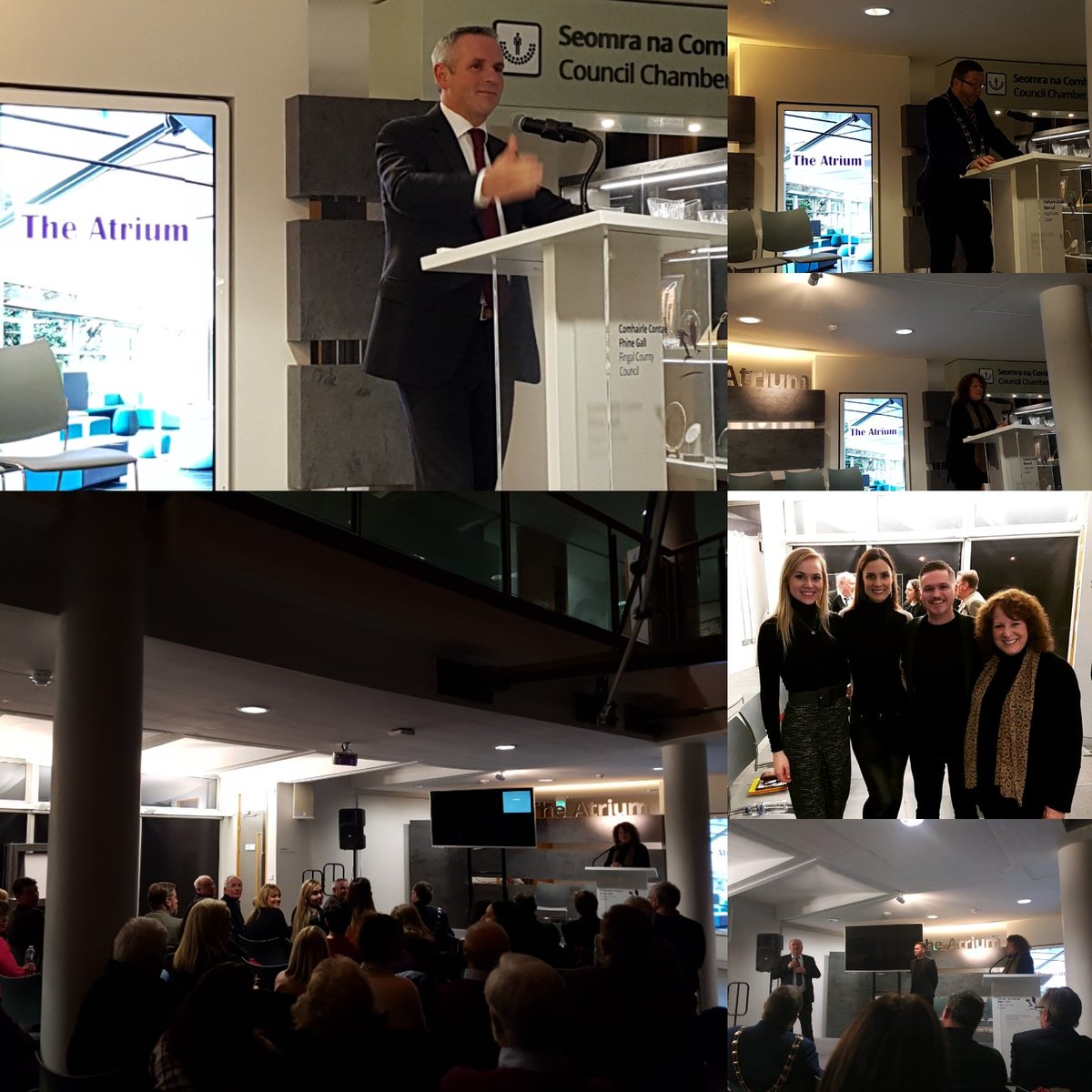 Full House with Creative Fingal @ The Atrium. Learning from Cass Warner about the story of The Warner Brothers <a href="/paulreiddublin/">Paul Reid</a> <a href="/creativeirl/">Creative Ireland</a>