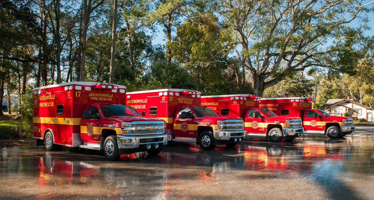THEJFRD's tweet photo. We are pleased to announce that we are placing four new rescue units ( 17, 37, 44, & 61) into service on February 2nd along with a new engine (61) #growth #jfrd #fillingneeds @lennycurry @CityofJax https://t.co/ckNXaQovCt