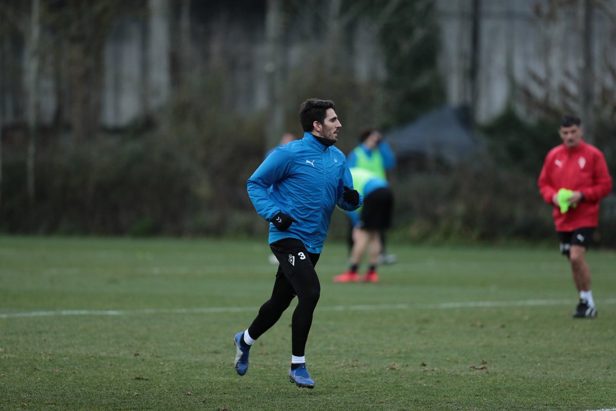 Pedro Bigas, durante un entrenamiento (Foto: SDE).