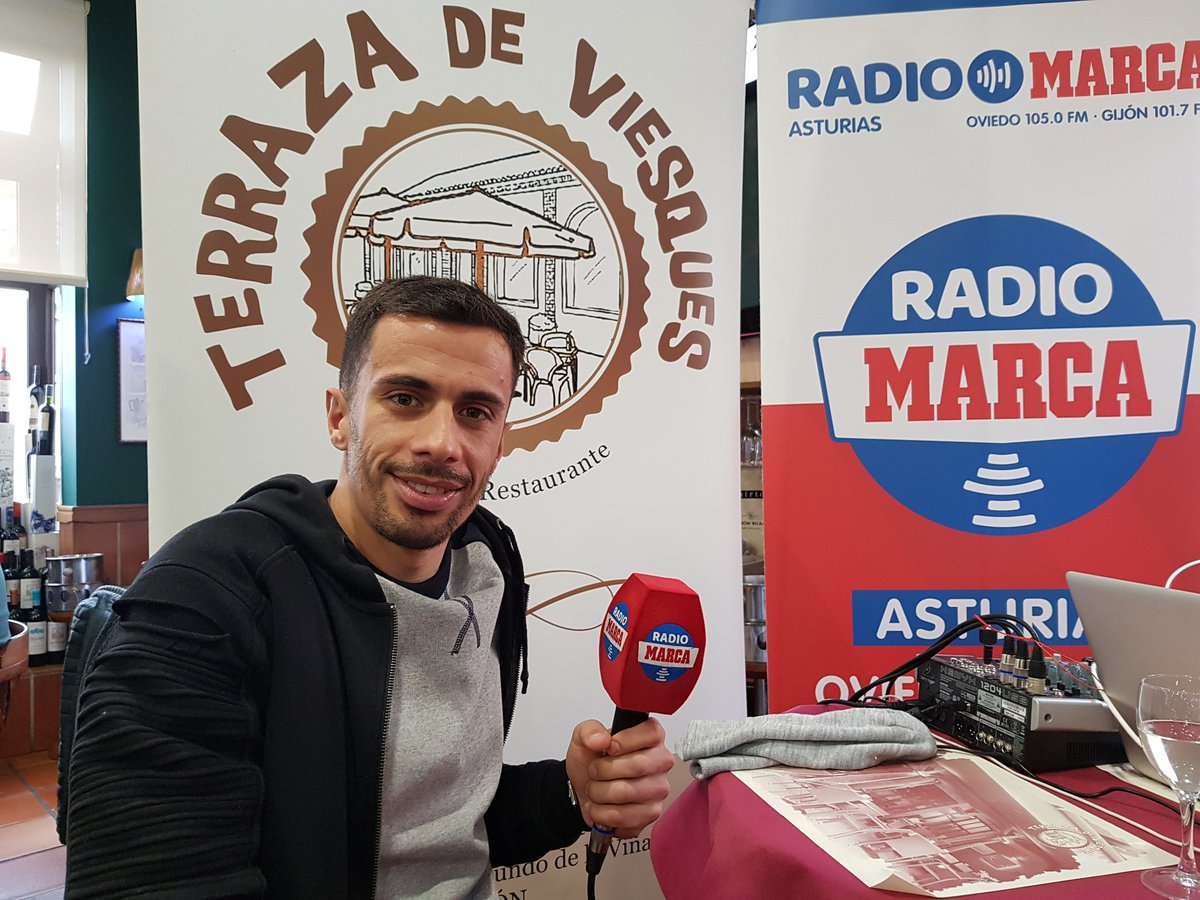 Hernán Santana durante su entrevista en Radio Marca Asturias.