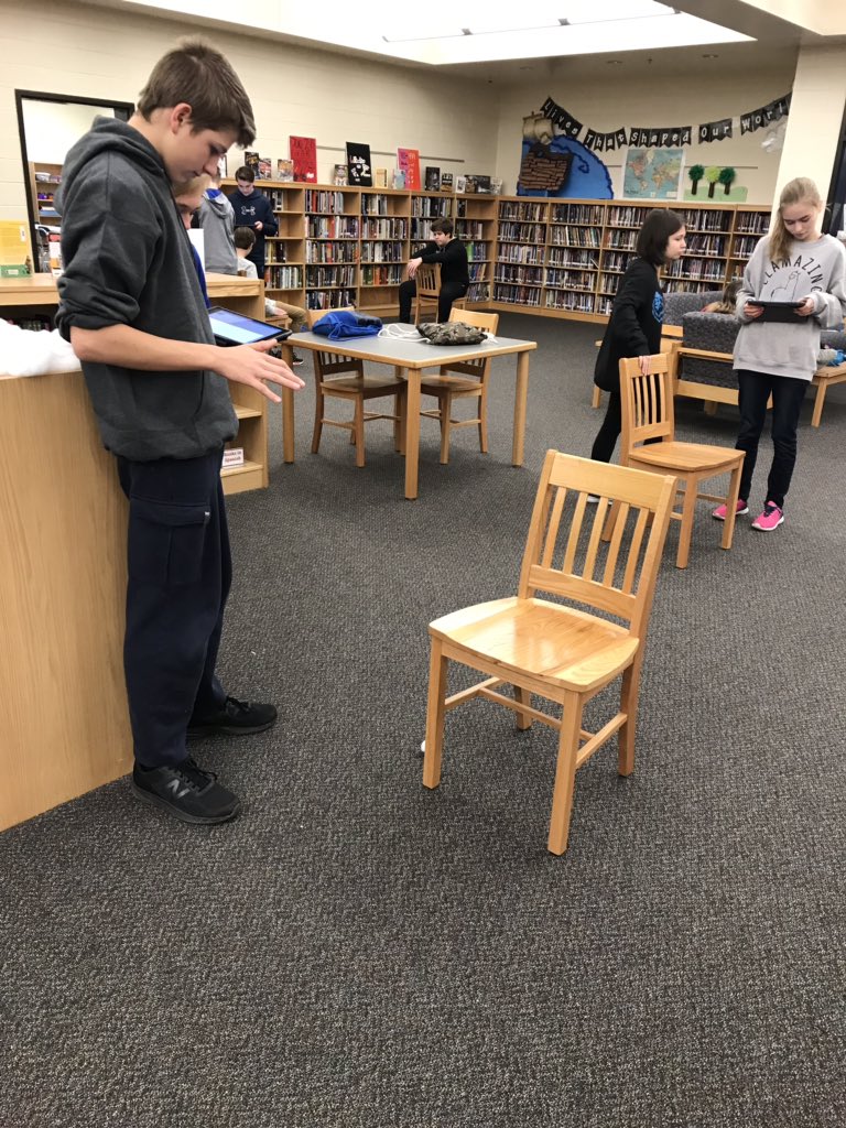 Libtech26's tweet photo. Day 1 of programming Sphero with @StacyRMorgan @OGMSgrizzlies #DCSlibrarymedia https://t.co/Tl9701feDX