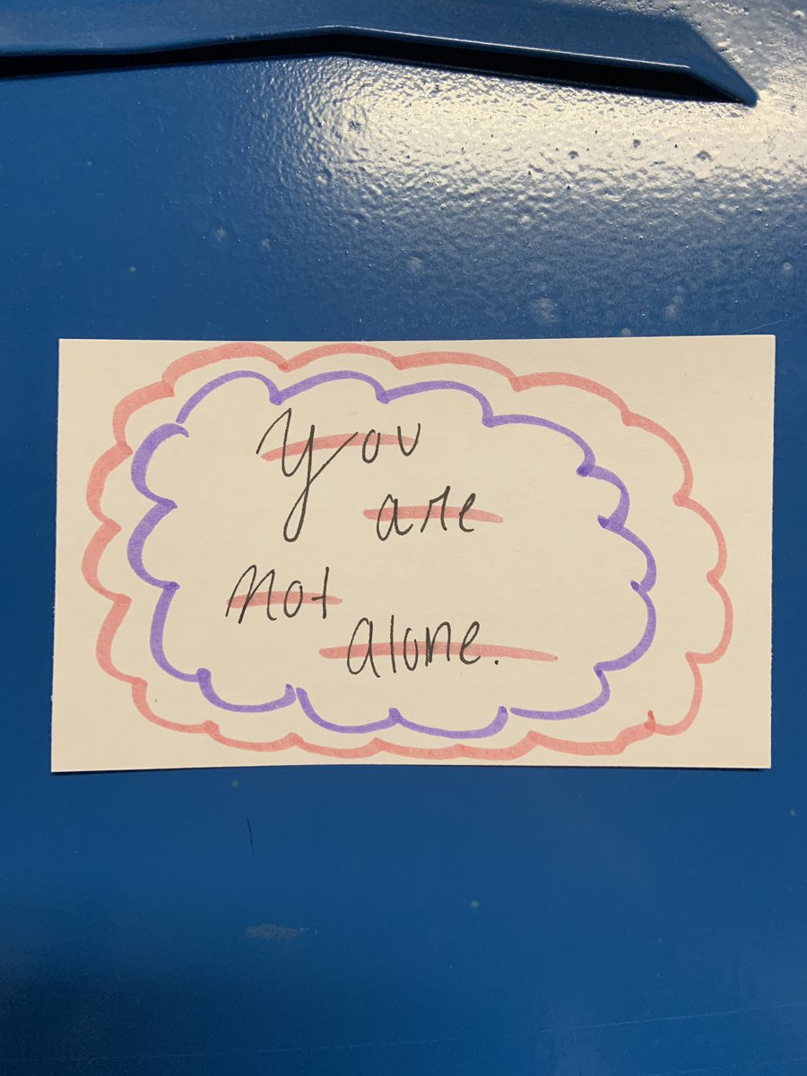 GSA partnered with HOPE to spread a little positivity this morning on Compliment Day! #peqpantherpride #wearepanthers #gsa #hope #positivity