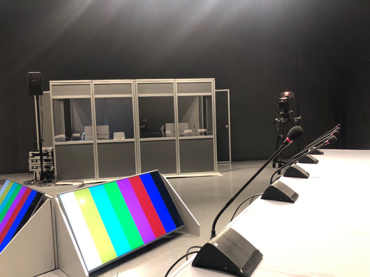 Abalingua's tweet photo. Another event, this time in @renbcnfira , always a pleasure working with them again.
Always ready to make your #congress a success with our #equipment, #interpreters and technical service.
#simultaneoustranslation #simultaneousinterpretation #events #conference #booth #iso4043 https://t.co/Gj4uClxT2N