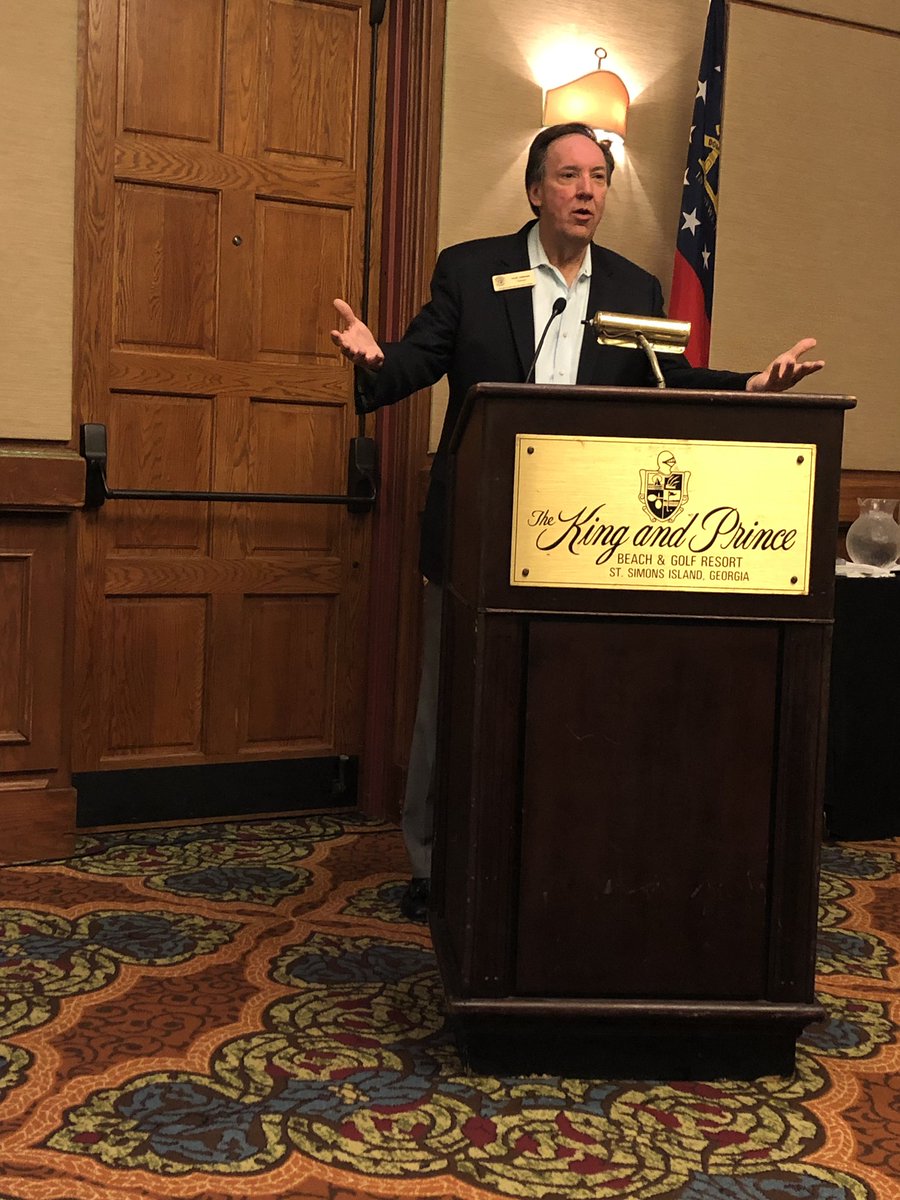 jennsaine's tweet photo. Day 2 is off to a great start! Scott Johnson, Georgia State Board of Education Chair addresses GA gifted coordinators. “We are all here for students. They are our ultimate customers.” #GiftedEducation #GiftedGA @GAGCGifted https://t.co/FIKsJoSZWK