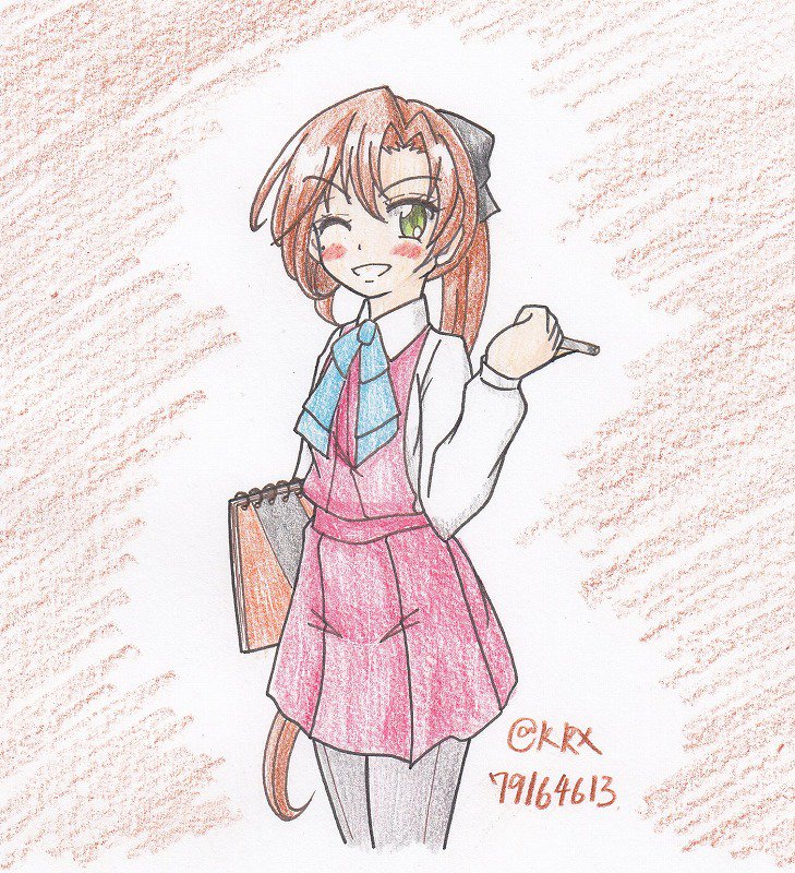 #艦これ版深夜の真剣お絵描き60分一本勝負
#艦これ版真剣お絵描き60分一本勝負_20190124
#秋雲
提督の 絵描き友達 秋雲さん 