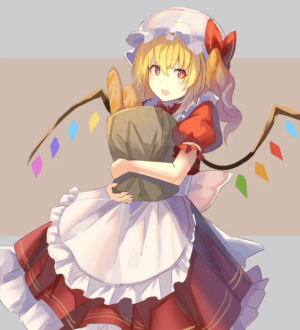 #深夜の真剣お絵描き60分一本勝負
フランスパン^^ 