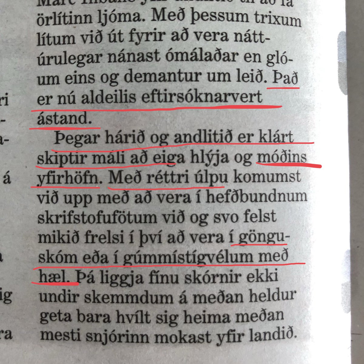 rasgeirs's tweet photo. Hvað vaaaar ég að lesa 😩
Morgunblaðið 24.jan 2019.🤦‍♀️ https://t.co/Thgi9gkc7U