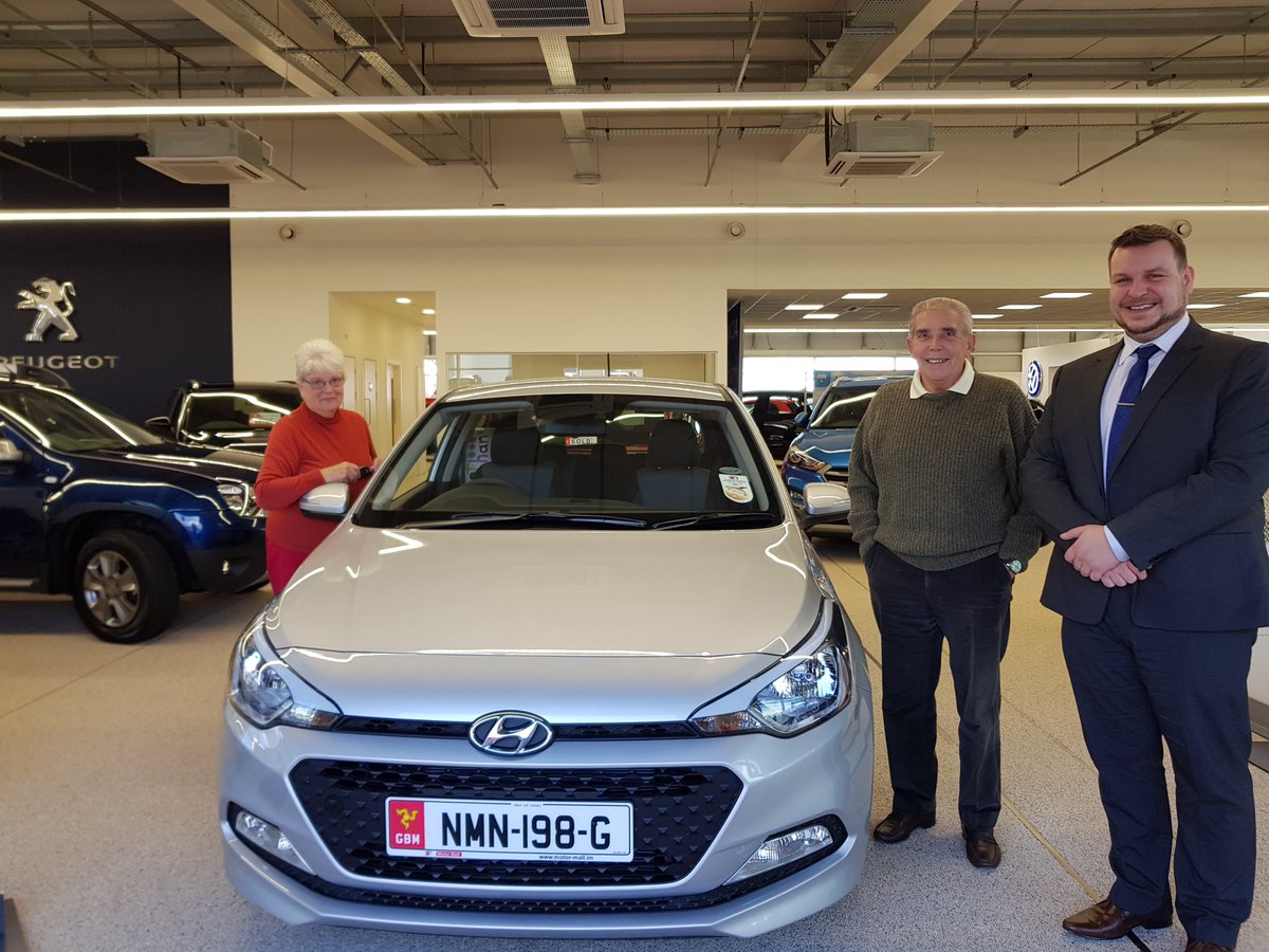 Sales Executive Allan Campbell has waved bye to lots of cars &amp; smiling customers.
Thanks to:
➡️Mr and Mrs Guy collecting their lovely new Hyundai i20.
➡️Mr Simpson collecting his new Renault Clio GT Line.
➡️Mr &amp; Mrs Cotterell collecting their new Peugeot 108. 
#Happyhandover