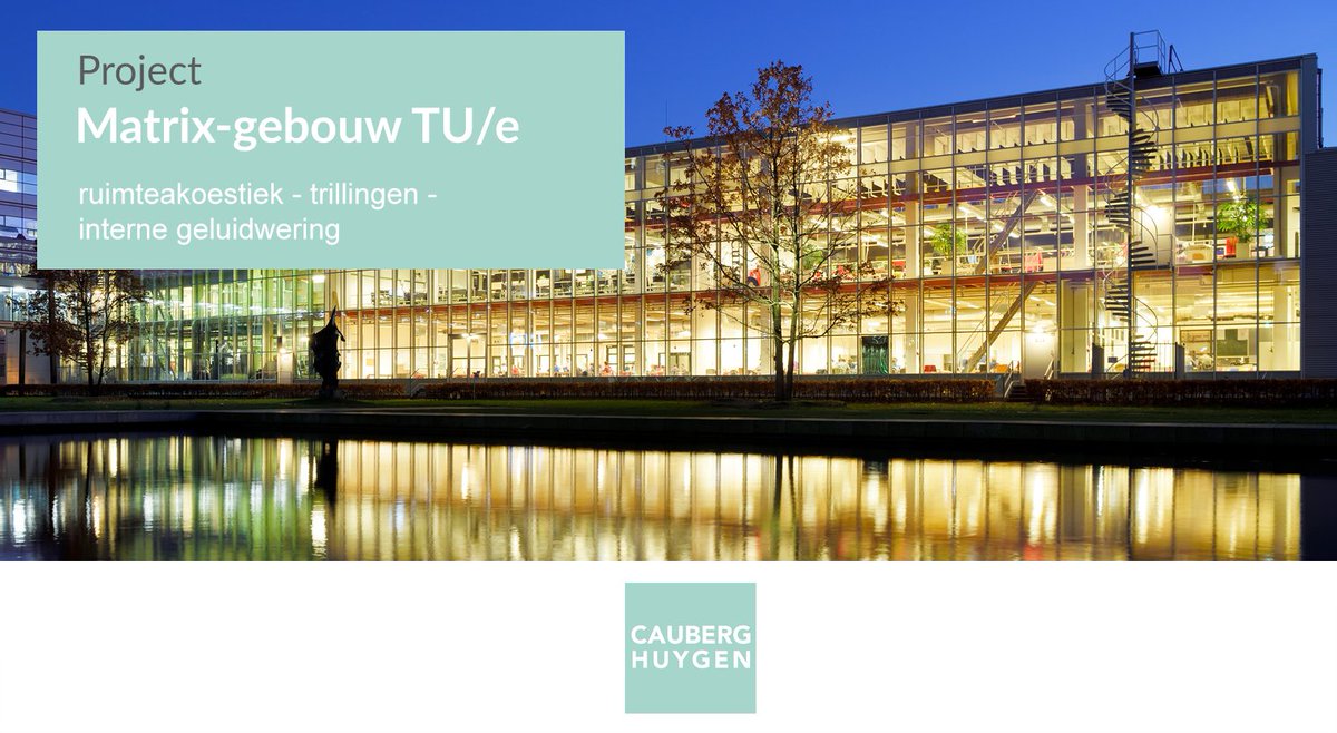 Met de #renovatie v/h #Matrix-gebouw is het oorspronkelijke, transparante karakter hersteld en staat met de komst v/h EPC en de TIS #innovatie voorop. <a href="/Cauberg_Huygen/">CaubergHuygen</a> adviseerde over #ruimteakoestiek, interne #geluidwering en #trillingen. Een project van <a href="/antwantimmers/">Antwan Timmers</a>.