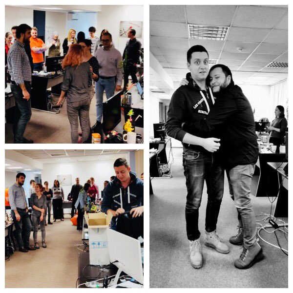 HYPERCENTAGE1's tweet photo. Hey Dan, its your birthday 🎂         We’re gonna party 🎈 like its your birthday 🎁 
#birhdaycelebration #birthdayparty #birthdaycelebrationatoffice #bestcoleagues  #hyperteam #hypercentage #affiliatemarketing #workhardpartyharder https://t.co/oZOoLrRnpI