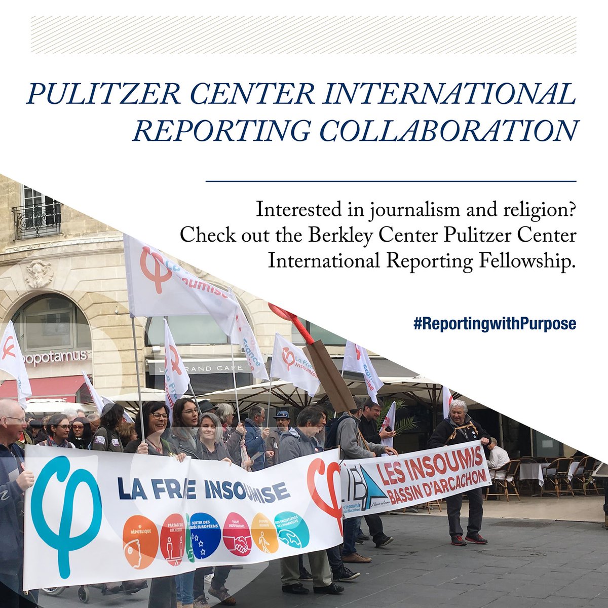 GUberkleycenter's tweet photo. DEADLINE EXTENDED!
Who: Full-time Georgetown undergraduate/graduate students
What: our summer 2019 reporting fellowships with @pulitzercenter
When: Apply by February 15
Where: More information at https://t.co/boa7zuTZpf
Why: #ReportingwithPurpose
#applynow #fellowships https://t.co/skWG14qPuj