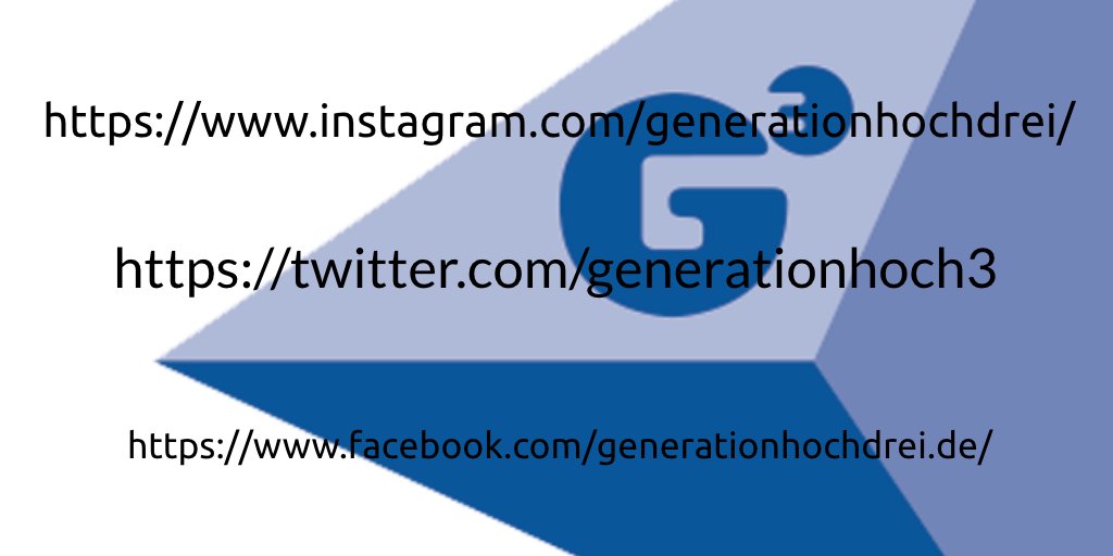 4Generation__'s tweet photo. Ab diesem Freitag, dem 25.01. werden wir euch über unsere Social-Media-Kanäle Einblicke in das Förderprogramm Generation³ geben. Dabei geht es darum, was für tolle Projekte mit dem Geld finanziert werden und wer hinter diesen Projekten steht. #wirsindG3 #foerderung https://t.co/RX4K5A6XRC