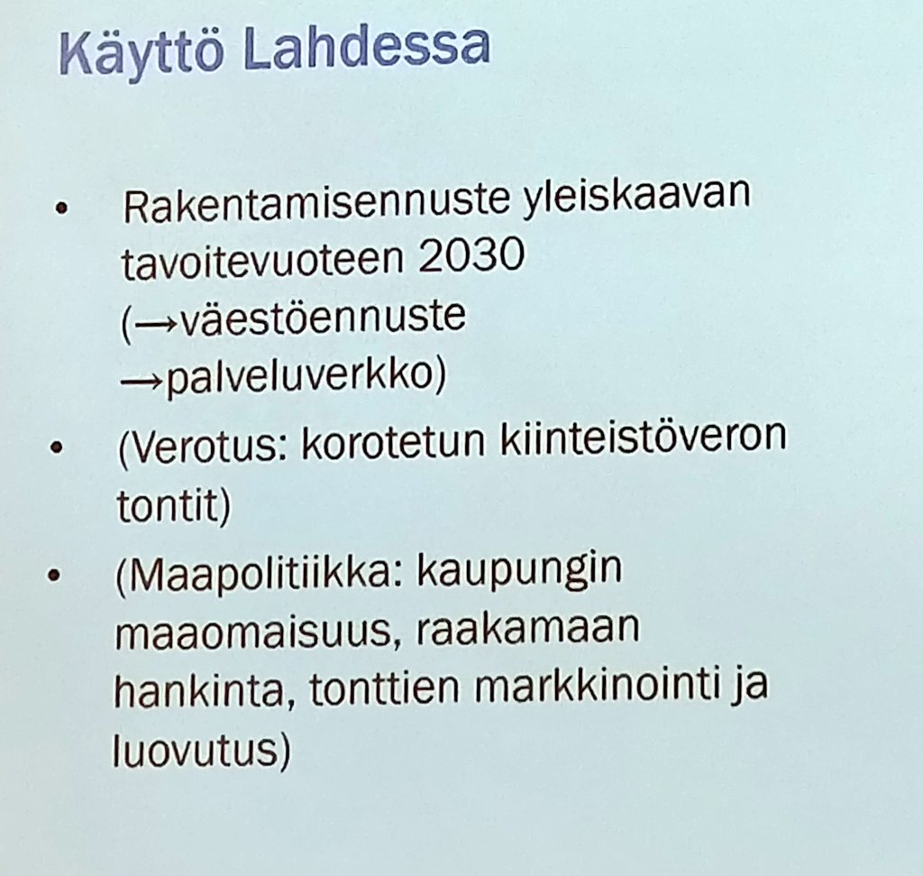 WernerFranzen1's tweet photo. Strategisen kaupunkisuunnittelusovelluksen käyttö Lahdessa @LahtiKymp #yleiskaava #kiinteistövero #maapolitiikka.
Tulevaisuudessa koko kaupunkiorganisaaation työkalu #palveluverkko #väestöennuste #TKP19 https://t.co/pk4Q80twGc