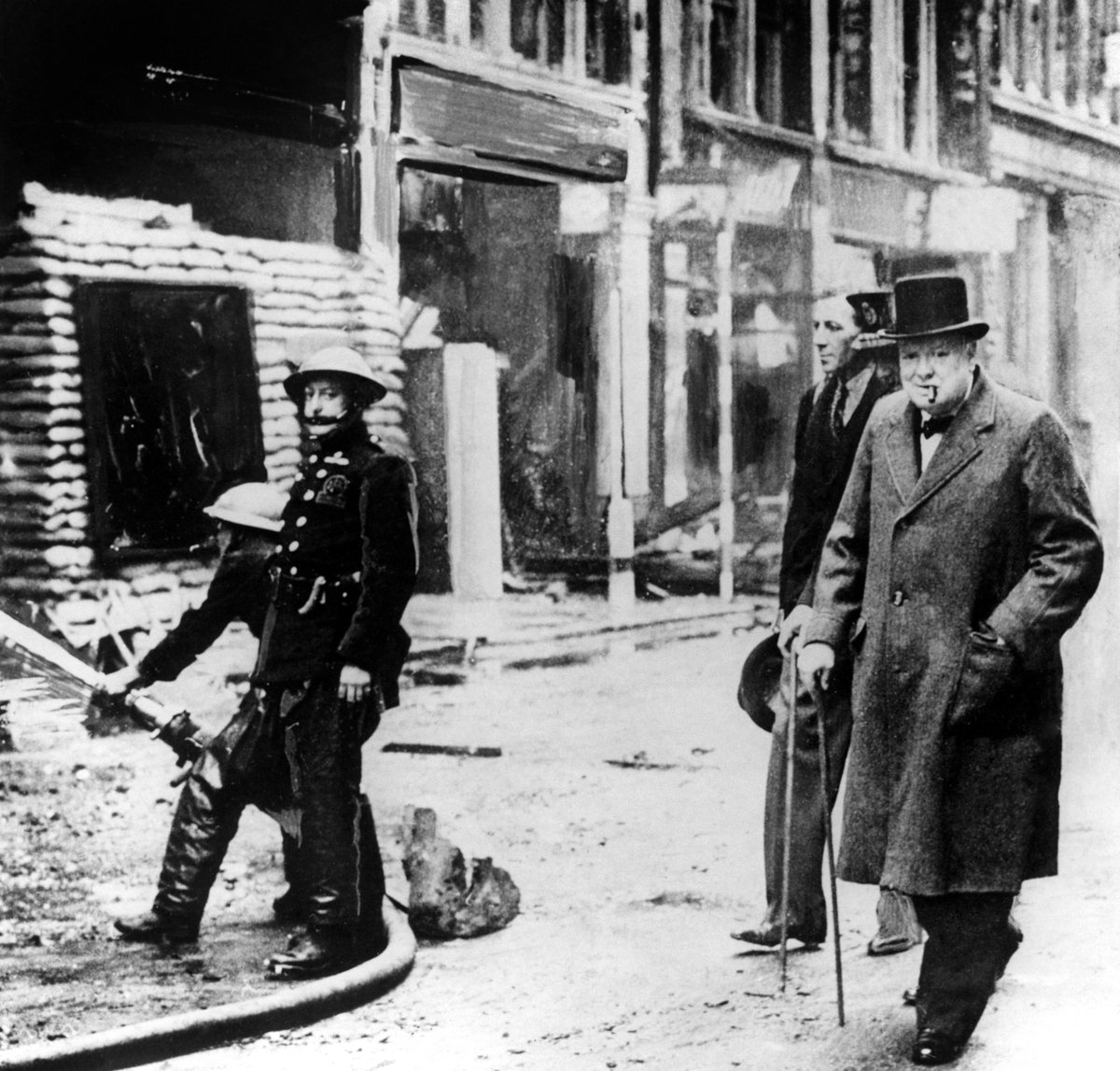 Conservatives's tweet image. Today marks the anniversary of the death of Sir Winston Churchill, who died in 1965 at the age of 90.

For many, the greatest Briton to have ever lived.