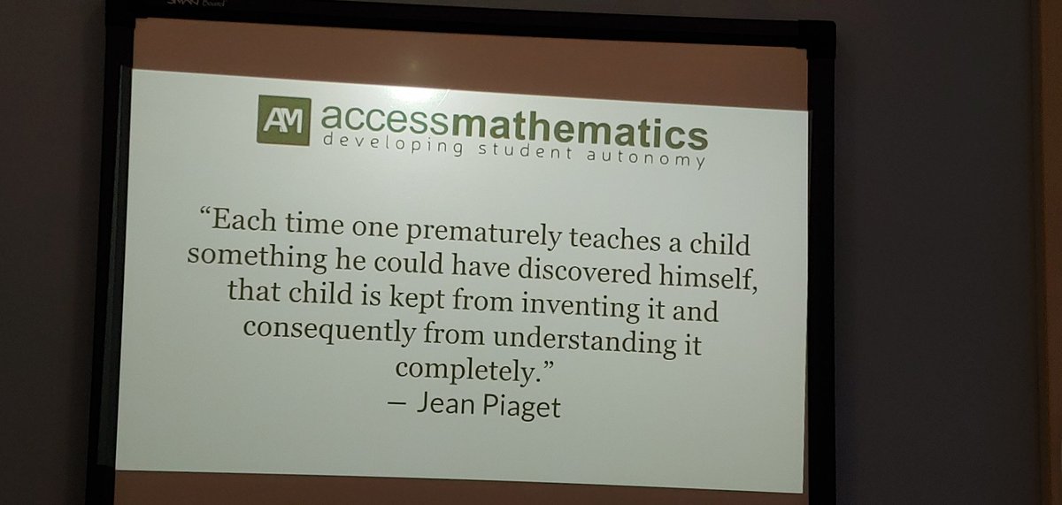 What a great reminder! Thanks <a href="/Access_Math/">AccessMathematics</a> <a href="/LewPortIEC/">Lewiston-Porter IEC</a> <a href="/LewPortCSD/">Lewiston-Porter CSD</a>