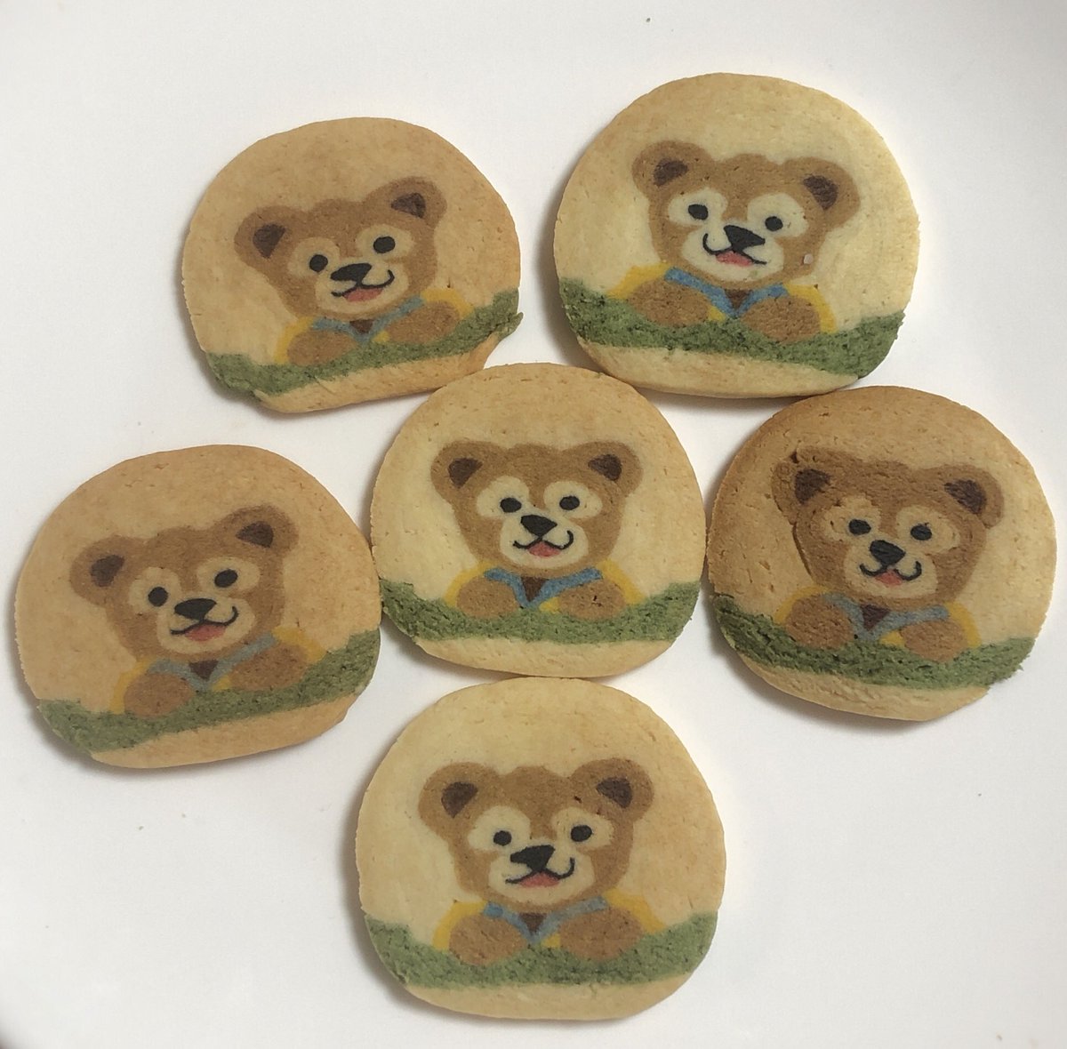 Izuyo Su Twitter ダッフィーの クッキー焼きました ダッフィー クッキー ディズニー Duffy Cookies Disney アイスボックスクッキー お菓子作り