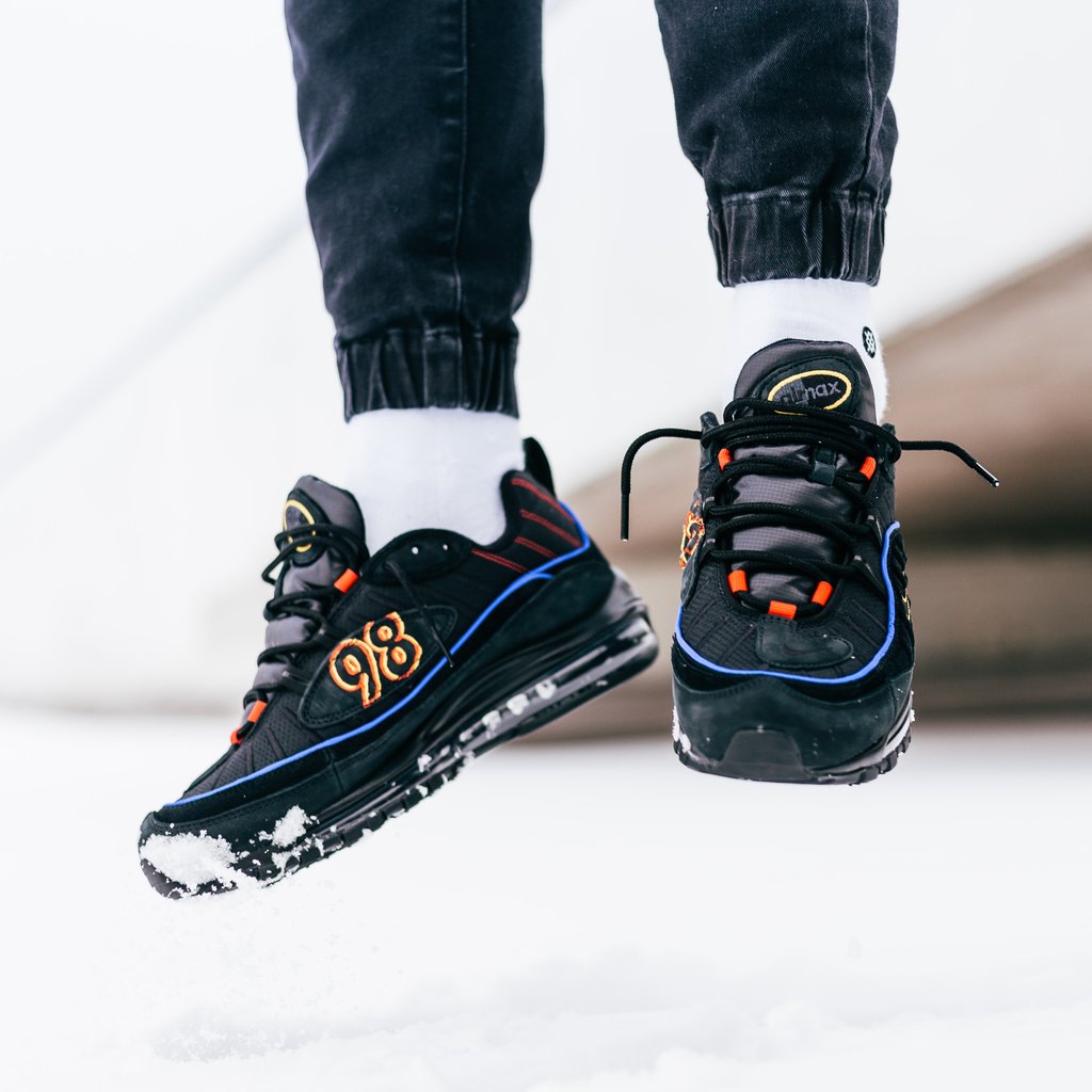 AFEW STORE on Twitter: ""Nike Air Max 98" •Black Amarillo• | Now Live  @afewstore | Shop Link: https://t.co/0yeJCysmNa #nike #nikeairmax98  #nikeair https://t.co/pWY7hfoCRH" / Twitter