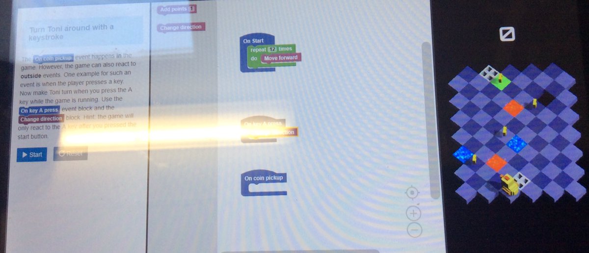 HotshotsStm's tweet image. We can programme Toni the duck to collect coins! #STMY4Coding