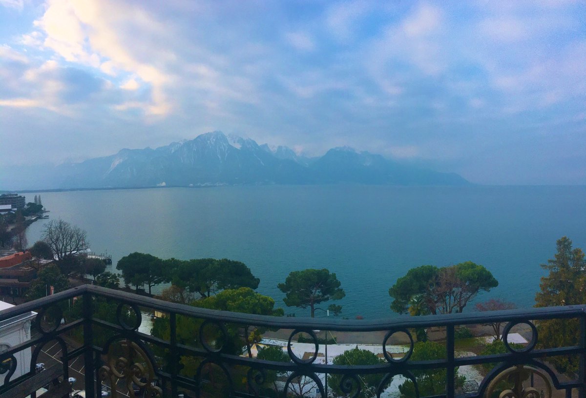 Hemsley20's tweet photo. Returning home from a 48hour trip to #Montreux and still reeling from the fantastic views! Thanks @suissemajestic and @2m2cMontreux for the stay and site visit! Beautiful location for an event - who doesn’t want to look out over this?! https://t.co/wpoEU3kn6e