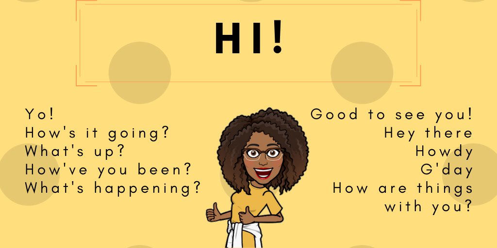 Languagepoint2's tweet image. How can you say hay with out using the typical &quot;Hi!&quot; or &quot;hello!&quot;

#english #ingles #puertolacruz #venezuela #lecheria #guanta #aprendeingles