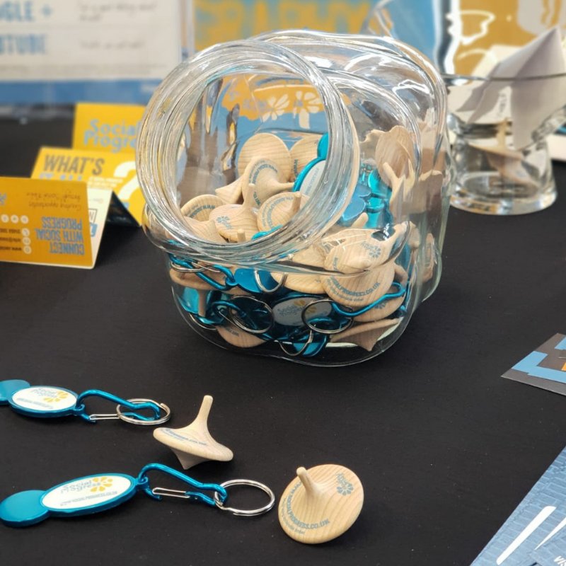 SocialProgress's tweet photo. Fancy a #TrolleyToken or #SpinTop to take away? Come and say "hello" to Janet and Alex on Stand 12
#PowerOfExcellence https://t.co/eWJVPEv2zB
