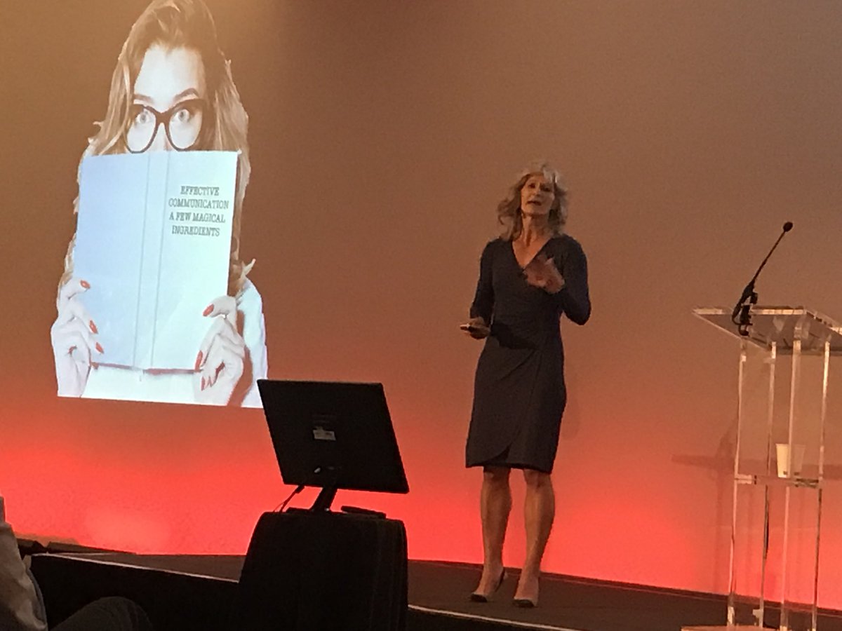 suziechaps1's tweet photo. #sics2019 Cathy MacDonald teaches us how to communicate at the sharp end! https://t.co/fEkiOyEt2Z