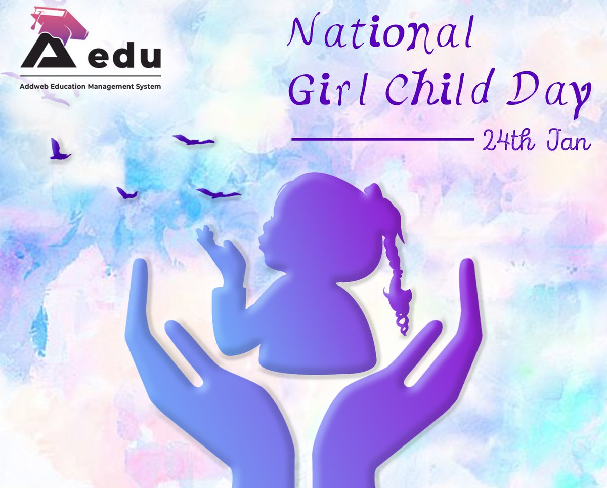 AeduSystem's tweet photo. #Education is the pillar to the growth of an individual. And it’s even more significant for a #GirlChild. #AEDU, after digitising the education industry, today on this day pledges to step-up and do our bit for the girls, individually.
#HappyGirlChildDay #letstalksolution https://t.co/cbrvanFBJn