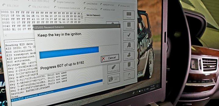 We can now extract a password and program keys to the previously hardest cars to do.
- Password extraction for the W220/ W215/ R230 (W230) (1998 - 2005).
- Password extraction for the W221/ X164 (W164)/ W251/ W216 before the facelift (2005 - 2007).
abrites.com