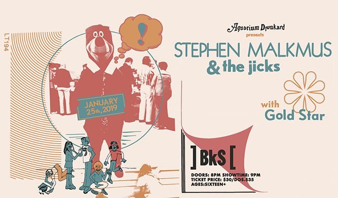 Touring behind their first album in 4 years, @MalkmusAndJicks play <a href="/BrooklynSteel/">Brooklyn Steel</a> on Friday night tbp.im/MalkmusJicksPr…