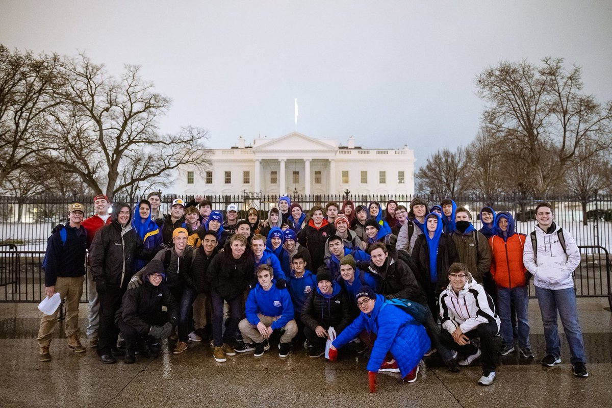 JesuitTampaFL's tweet photo. Last week, Jesuit's Pro-life Club made its 11th annual, 4-day pilgrimage to Washington, D.C. to support the rights of the unborn at the March for Life.
#AMDG #MFL2019 #ProLifeClub #JSNNews

Story: https://t.co/ILXXBKG5XJ

Photos: https://t.co/w0GLvO5QLe https://t.co/rMyDwgqQtJ