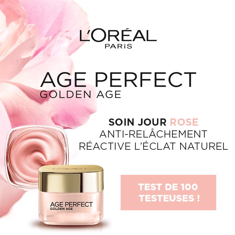 Tentez de faire partie des 100 chanceuses qui testeront le Soin Jour Rose Age Perfect Golden Age. Profitez-en, c'est gratuit ! bit.ly/2RJoCAS via <a href="/Beaute_Addict/">Beauté Addict</a>