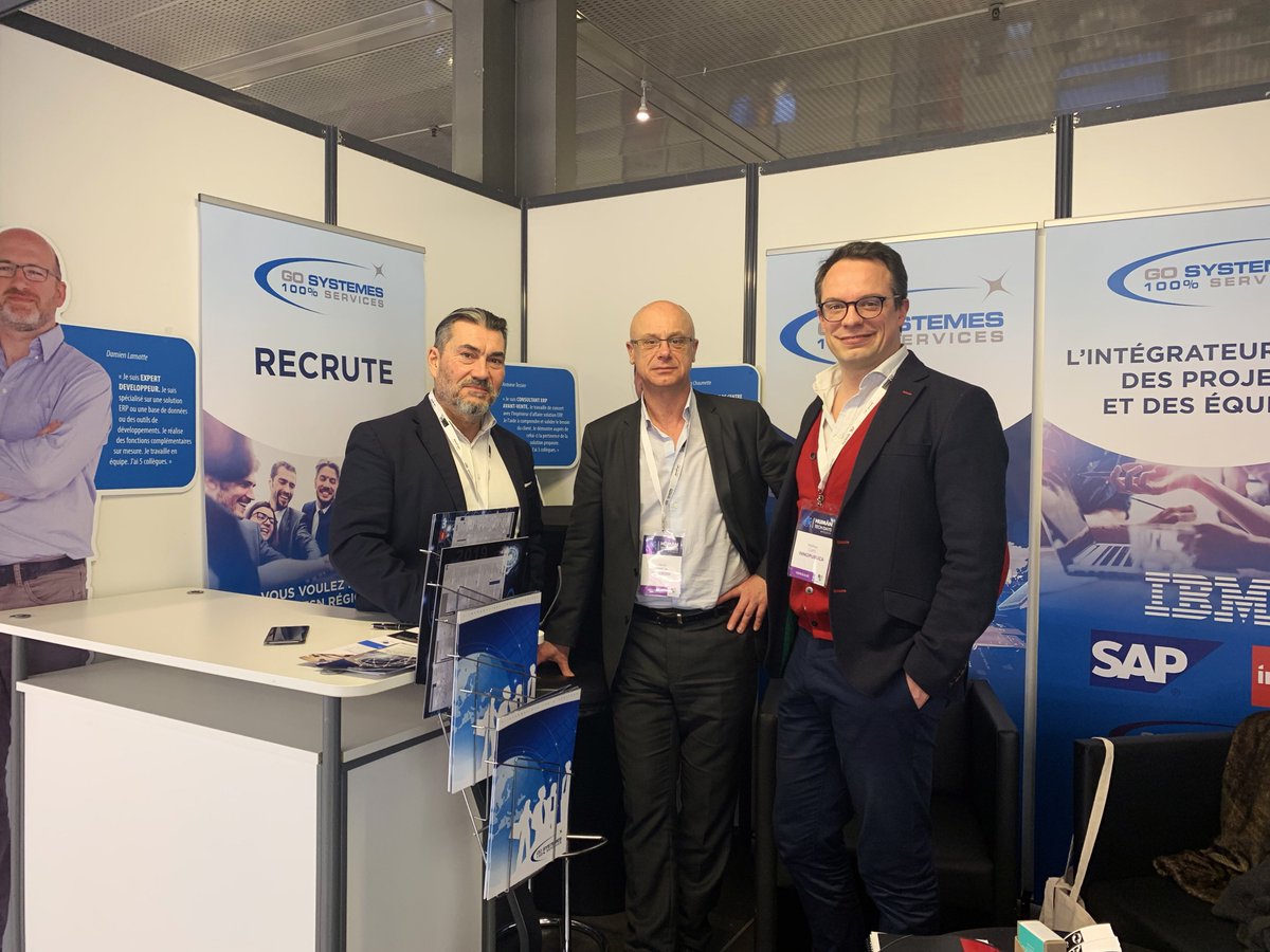 Ça n'est pas la route 66 mais le stand 66 où vous pourrez nous retrouver. Rejoignez-nous au Human Tech Days qui se déroule au Vinci ! 👥  hashtag#HTD2019 hashtag#GoSystemes