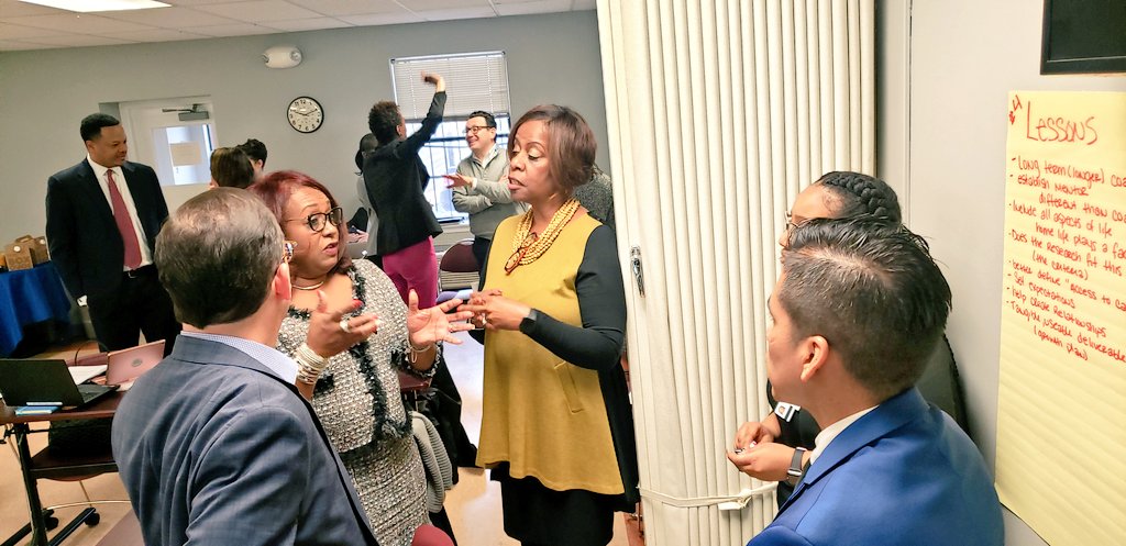 DSimonePhD's tweet photo. #FutureBaltimore convened Baltimore's brightest minds in small business & economic development for a fast paced ideation session on our upcoming incubator, led by @LEDCmetro. Grateful to the leaders who weighed in to help make this initiative a success for 21223 and beyond. https://t.co/hJwdiCt4fK