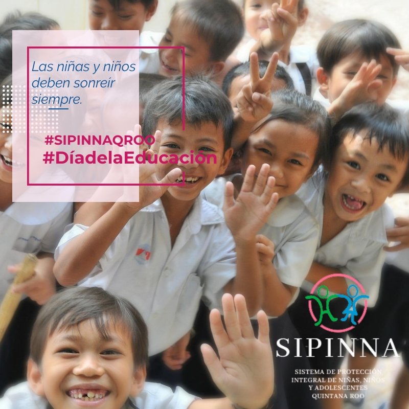 La educación debe capacitar a todas las personas para participar efectivamente en una sociedad libre, favorecer la comprensión, la tolerancia y la amistad entre todas las naciones y entre todos los grupos raciales, étnicos o religiosos. #DíaDeLaEducación #FelizJueves #QuintanaRoo