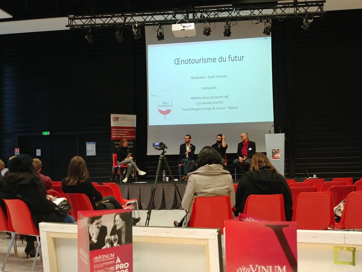 C'est fini le <a href="/ForumVin/">Forum Vin & Numérique</a> ! On se retrouve en 2020 ? #vinum19 #winetech #winestartup
