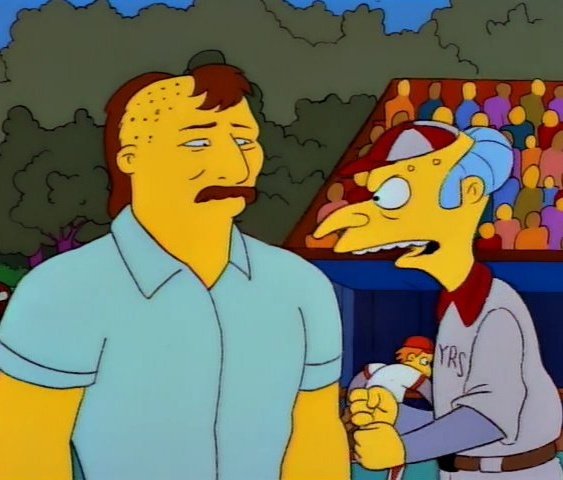 ¡Creí haberle dicho que se cortara esas patillas!