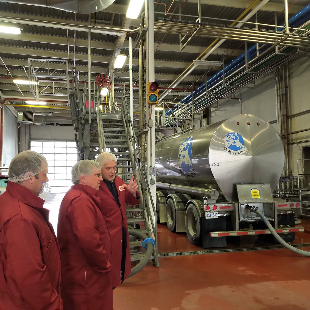 Thank you <a href="/SenatorRobBlack/">Senator Rob Black, P. Ag. (Hon)</a> for giving <a href="/GayLeaFoodsCoop/">Gay Lea Foods</a> an opportunity to share the #Canadiandairy story: automation &amp; robotics coupled with our employees' enthusiasm &amp; ingenuity crafting quality dairy products and ingredients with Canadian milk cc: <a href="/RobGoodwill71/">Rob Goodwill</a>