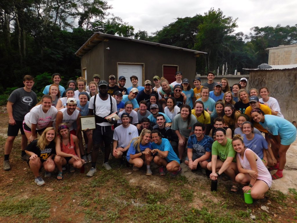 Our students are amazing! Over winter break Tigers went out to serve communities all across the world. I had the pleasure to serve on a mission trip w/ 57 PHA &amp; IFC students in Harmons, Jamaica where we built 3 houses with the community &amp; served alongside them in other locations.