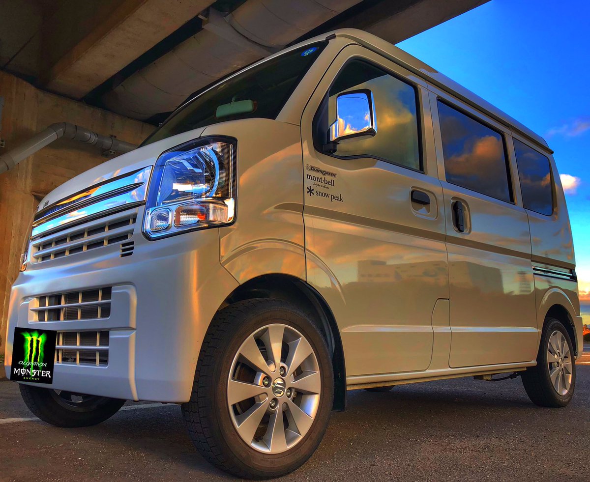 Olg 漢ライムグリーン Twitterissa Suzuki Every Van Pc Highroof スズキ エブリィバン 軽バン キャンピングカー 軽キャンパー 軽バンライフ 軽バンキャンパー 軽バン最高 軽バン車中泊 エブリィバンカスタム Every Suzuki 軽バンカスタム