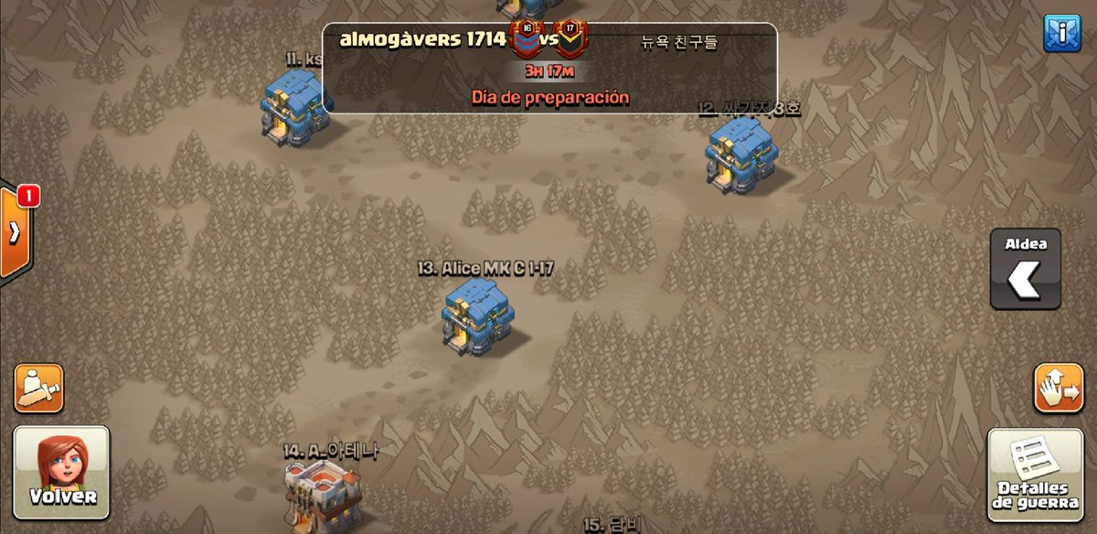 a1714coc's tweet photo. Comencem a entendre els emparellaments de Supercell a les guerres random. Ens posen rivals amb 2 th12 de més per equilibrar la guerra. Si no ens resultaria massa fàcil. H1714 https://t.co/CjU32l9YGO